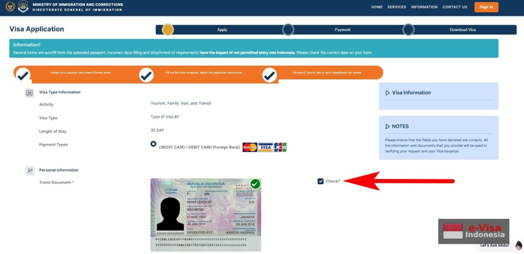 Indonesia Visa