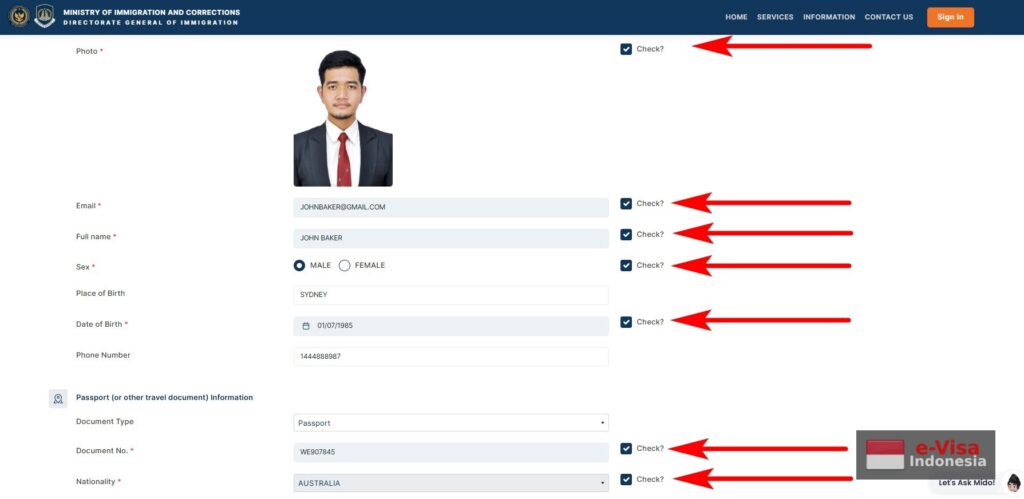 Indonesia Visa