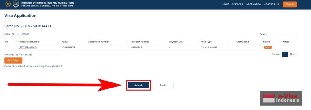 Indonesia Visa