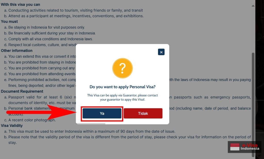Indonesia Visa