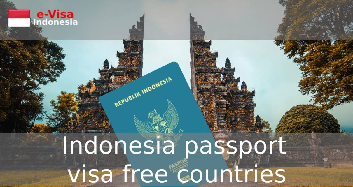 Visa free countries for Indonesia